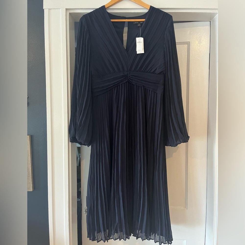 Banana Republic Navy Blue Dress